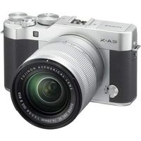 Fujifilm X-A3 Mirrorless Digital Camera 16-50mm Lens (International Version) No Warranty (Silver)