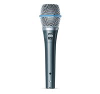 Shure BETA 87A Supercardioid Condenser Microphone for Handheld Vocal Applications