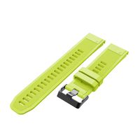 Pananas Soft Silicone Sport Watch Band, Quick Release, Compatible for Garmin Fenix 5 / Fenix 5 Plus/Forerunner 935 / Forerunner 945, 22mm Replacement Strap (Lime Green)