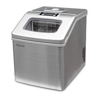 Frigidaire EFIC452-SS 40 Lbs Extra Large Clear Maker, Stainless Steel, Makes Square Ice (Renewed)