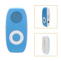 mp3 Palyer, LtrottedJ Clip USB MP3 Player Support SD TF Card 32GB Sport Music Media Built-in Speaker (Blue)