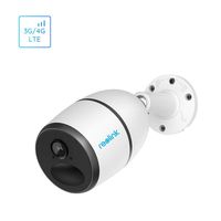 Reolink Outdoor Security Camera Mobile Cellular 3G 4G LTE SIM Card GSM 1080P Solar Capable Rechargeable Battery SD Card Slot Cloud Storage Weatherproof Night Vision Not WiFi | Reolink Go [US Version]