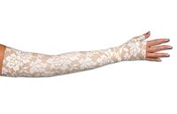 Lymphediva Darling- Tan Compression Armsleeve Short 20-30 mmHg Medium