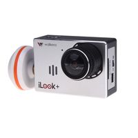 HobbyFlip 1080P HD Camera Takes Micro SD Card Video Cam iLook+ for Walkera iLook+ FPV 5.8Ghz