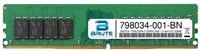 Brute Networks 798034-001-BN - 8GB PC4-17000 DDR4-2133MHz 2Rx8 1.2v Non-ECC UDIMM (Equivalent to OEM PN # 798034-001)