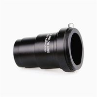 1.25 Inch 2X Fully Blackened Metal Barlow Lens Accept 1.25inch Filter - Also Can Be Used Astronomical Photography - Coated