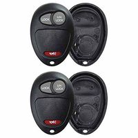 KeylessOption Just the Case Keyless Entry Remote Key Fob Shell For L2C0007T (Pack of 2)