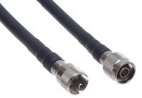 UHF (PL-259) Male to N Male Times Microwave LMR-400 Cable - 3ft Radio Tower Cable