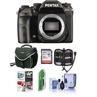 Pentax K-1 Mark II DSLR Camera (Body Only) - Bundle with 32GB SDHC Card, Camera Case, Cleaning Kit, Memory Wallet, Card Reader, PC Software Package