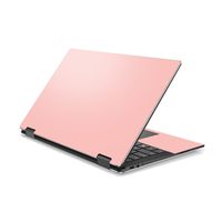 MightySkins Skin Compatible with DELL XPS 13 9365 2-in-1 (2017) - Solid Blush | Protective, Durable, and Unique Vinyl Decal wrap Cover | Easy to Apply, Remove, and Change Styles | Made in The USA