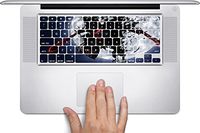 Anime Swords Macbook Keyboard Decals (Fits 13, 15 inch Air/Pro/Retina) by Demon Decal