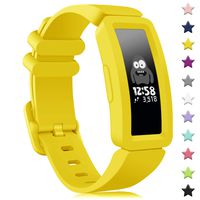 findway Compatible with Fitbit Ace 2 Bands for Kids 6+, Soft Silicone Bracelet Accessories Sport Strap Boys Girls Wristbands Compatible for Fitbit Inspire HR & Ace 2