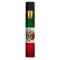 IT'S A SKIN Decal Vinyl Wrap Compatible with STIIIZY (TM) Premium Vaporizers Sticker Sleeve/Flag Mexico Grunge Distressed Country