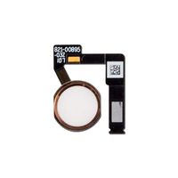 Group Vertical Replacement Home Button Flex Cable Ribbon Connector Compatible with Apple iPad Pro 12.9" (2017) (12.9") (Rose Gold) (A1670, A1671)