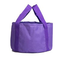 Lantusi Outdoor Portable Ultra-light Camping Wash Basin Foldable Basin Bucket Buckets