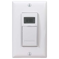 Intermatic EI600WC Decorator Digital In-Wall 7-Day Astronomic Timer, White