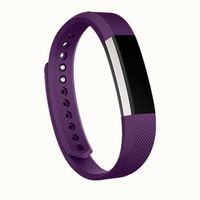 jStrap for Fitbit Alta and for Fitbit Alta HR Bands,Replacement Bands Sport Wrist Bands Silicone Smartwatch Fitness Wristband for Fitbit Alta HR and Fitbit Alta (Purple, Large)
