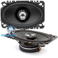 DCX 460.3 Hertz 4 x 6 Inch 2-Way 80W RMS DIECI Series Coaxial Speakers