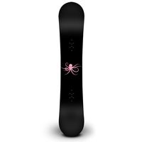 Octopus Body Silhouette Snowboard Sticker All Weather 6" Vinyl Decal - [Soft Pink]