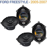 Compatible with Ford Freestyle 2005-2007 Factory Speaker Upgrade Harmony (2) R68 Package New