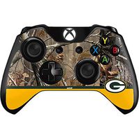 Skinit Decal Gaming Skin for Xbox One Controller - Officially Licensed NFL Realtree Camo Green Bay Packers Design