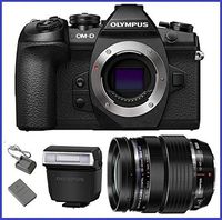 Olympus OM-D E-M1 Mark II Mirrorless Micro Four Thirds Digital Camera + Olympus M. Zuiko Digital ED 12-40mm f/2.8 PRO Lens