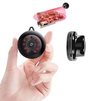 Security Camera by ZINNE, Upgraded Mini Camera with Audio, Motion Detection and Night Vision Hidden Outdoor Security Camera for Home and Office