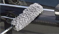 Auto wax brush truck telescopic Duster dusting brush car wash cleaning mops wet mops,Gray