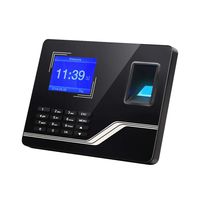Aibecy Biometric Fingerprint Password Time Attendance Machine with 2.8 Inch TFT Screen Battery Employee Checking-in Recorder Reader Time Clock Support USB Disk Ethernet Interface Multi-Language
