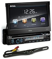 Boss Audio BV9967B 1-Din 7" in-Dash Car Bluetooth DVD Receiver USB/SD/AUX+Camera