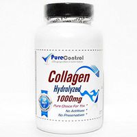 Collagen Hydrolyzed 1000mg // 90 Capsules // Pure // by PureControl Supplements