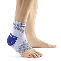 Bauerfeind - MalleoTrain S - Ankle Support - The Ankle Support You Need Doing Physical Activity - Left Foot - Size 6 - Color Titanium