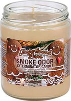 Smoke Odor Exterminator 13oz Jar Candle, Gingerbread Lane, 13 oz