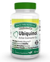 Ubiquinol 50mg 90 Softgels EAF CoQ10 (Enhanced Absorption Formula Coenzyme Q10 as Kaneka Ubiquinol) (Soy-Free, Gluten-Free & Non-GMO)