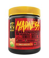 Mutant Madness – Redefines The Pre-Workout Experience and Takes it to a Whole New Extreme Level – Engineered Exclusively for High Intensity Workouts – 225 g – Sweet Iced Tea