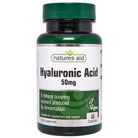 Natures Aid 50mg Hyaluronic Acid - Pack of 60 Capsules