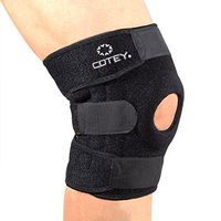 COTEY Knee Brace Protector Patella Brace Knee Support Stabilizer for Sports (Patella Pain Relief, Cool Cotton, Stay in Place)