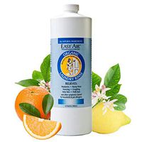 Easy Air Organic 32-oz. Anti-Allergy Laundry Rinse Refill, All-Organic Pet Allergen Neutralizer Laundry Additive, Chemical-Free Dust Mite Controller for Clothes, Towels and Bedding