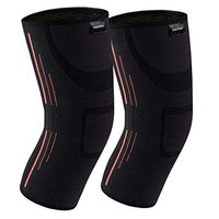 SGUTEN Knee Compression Sleeve&Knee Support,Knee Brace(Pair) for Running,Crossfit,Basketball,Weightlifting,Gym etc,Arthritis Pain Relief and Injury Recovery for Men&Women, Blue