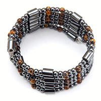 Tiger Eye & Black Magnetic Therapy Wrap