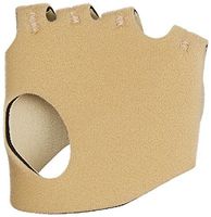 Rolyan Hand-Based in-Line Splint for Left Hand, Size X-Small Hand Brace for Knuckle Support and MCP Joint Alignment, Reinforced Neoprene Hand Support with Finger Straps, Finger Alignment Splints