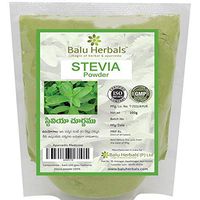 Balu Herbals Stevia - Stevia Rebaudiana, Sweet Leaf, Candyleaf, Sweetleaf, Bertoni Powder 100g