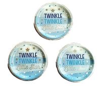 Twinkle Twinkle Little Star Blue Party Bundle 9" Plates (24)