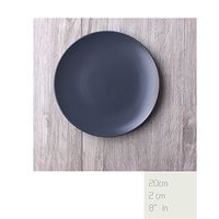 Porcelain Dinnerware Plate for Appetizer Dessert Salad, Snack Sushi Fruit