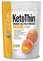 Julian Bakery KetoThin Protein Powder | Egg Yolk | USDA Organic | 12g Protein | 2 LBS | 30 Servings