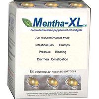 Mentha-XL Peppermint Oil Softgels 84 ea (Pack of 2)