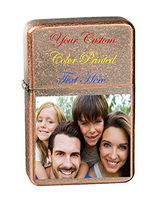 Hat Shark Personalized Custom Text on Top Image on Bottom 3D Color Printed Vector KGM Thunderbird Vintage Lighter Groomsmen, Wedding, Anniversary, Birthday, Gift - Multiple Colors (Vintage Copper)