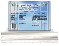 Streak Free Microfiber Glass Cleaning Cloths Multipack - Best Microfiber Cleaning Cloths for House | Specially Designed Microfiber Cleaning Cloths for Glass, Windows, Cars, Electronics (12)