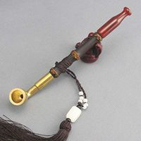 WMM-pipe Gents Tobacco Smoke Pipe Accessory, Unisex-Adult Smoking Pipe for, Universal