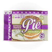 Oatmeal Protein Pie, All Natural Soft and Chewy Non GMO Protein Snack, Gluten Free, Kosher, 14g Protein, 12g Fiber, Only 8 Sugars, Creamy Marshmallow Protein Filling, (Krazy Key Lime Pie)
